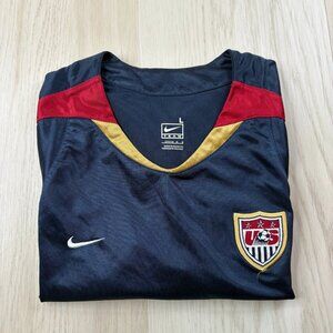 Nike Dri Fit Blue National Team Athletic Away Soccer Jersey Size L (12/14)